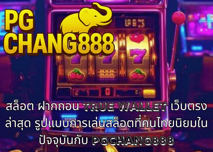 สล็อต ฝากถอน TRUE WALLET เว็บตรง ล่าสุด รูปแบบการเล่นสล็อตที่คนไทยนิยมในปัจจุบันกับ PGCHANG888